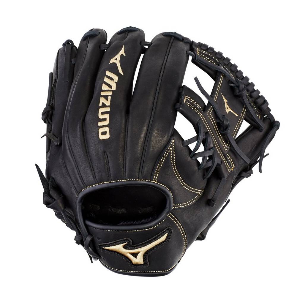 Mizuno Men's MVP Prime Infield Baseball Glove 11.75" Black (312704-MZO)